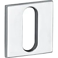 Artitec Sleutelrozet Mini vierkant 25mm mat chroom