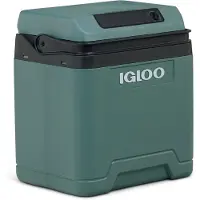 Igloo E27 Koelbox - 27L - AC- en DC-aansluitingen - 20°C Onder de Omgevingstemperatuur - Eco - Groen