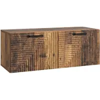 vidaXL Wandmontage TV-kast Oud hout 78,5 x 31 x 30 cm Bewerkt hout