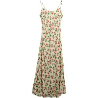 Superdry Jurk groen / pastelgroen / rood / wit