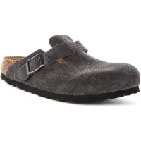 Birkenstock Klompen Boston dames - Grijs - 38