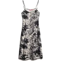 Superdry Zomerjurk grijs / zwart / offwhite