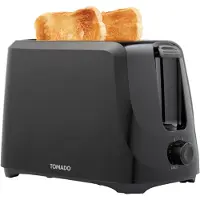Tomado TBT2000B - Broodrooster – Toaster - 2 lange sleuven - 6 standen – Zwart