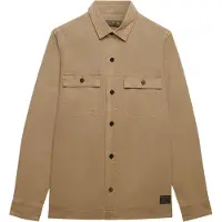 Superdry Military Overhemd met Lange Mouwen Brown Grootte: S