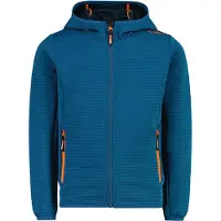 Campagnolo - Kid's Jacket with Fix Hood - Fleecevest 164, blauw