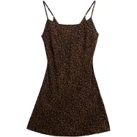 Superdry Zomerjurk bruin / mokka / zwart