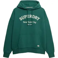 Superdry Sweatshirt smaragd / wit