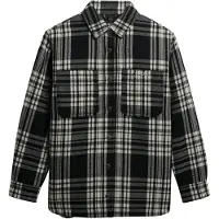Superdry Blouse zwart / wit