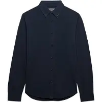Superdry Overhemd 'Vintage Destroy' marine