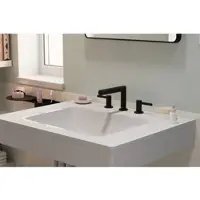 Hansgrohe Zesis S - Wastafelkraan met afvoer, 3-gats montage, matzwart 74733670