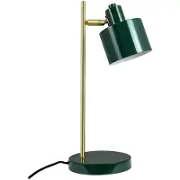 Dyberg Larsen Tafellamp Ocean, groen, Woon-/ Eetkamer, metaal, Design, Tafellamp