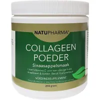 Natupharma Collageen Poeder Sinaasappelsmaak Poeder