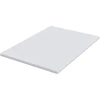 vidaXL - Geheugen - Schuim - Matras - Topper - 160 - x - 200 - cm - Thick - Zacht - Wit