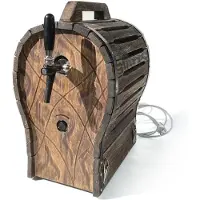Ich-zapfe Biertap JET 30 met Houten Vat Optiek - Thuistap Bierkoeler 35 l/u