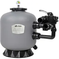 W'eau HDPE-500 side mount zandfilter 12m³