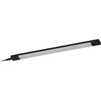 Osram LED meubelverlichting Linear Edge Sensor RGBW 50 cm zwart Sensor, dimbaar, zwart, Keuken, Aluminium, kastverlichting