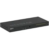 Netgear AV Line M4250-16XF - Switch - L3 - beheerd - 16 x 10 Gigabit SFP+ - Zijwaartse luchtstroom - geschikt voor montage in een rack