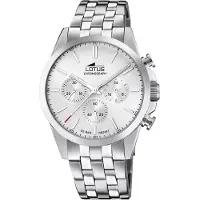 Lotus Analoog horloge zilver