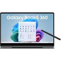 Samsung Galaxy Book5 360 met Intel Core Ultra 5 processor, model 226V, Windows 11, kleur: Moonstone Gray - Processor: Core Ultra 5 - Opslag: 512 GB