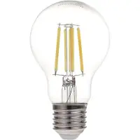 Optonica LED Peerlamp A60 E27 Helder - 6W 630lm 2500K - Extra Warmwit - Vervangt 60W
