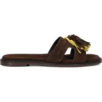 Notre-V Dames Slippers 19401 - Bruin - Maat 40