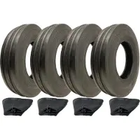 Parnells 3.50-8 grasmaaierband 4ply Haybob, harkkeerder - grasmaaierband Wanda H8023 set van 4