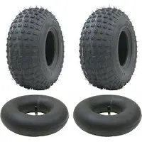 Parnells Set van 2 - 145/70-6 - ATV-banden en binnenbanden set 50cc 90cc 110cc 75 kg - Wanda P31