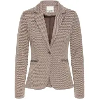 Ichi Blazers 'IHKATE' donkerbruin / lichtgrijs