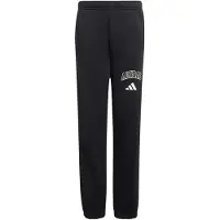 Adidas - Kid's Seasonals Collegiate Typography Pants - Trainingsbroek 128, zwart