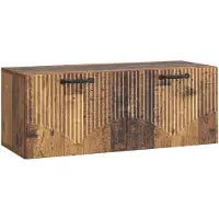 vidaXL Wandmontage TV-kast Oud hout 78,5 x 31 x 30 cm Bewerkt hout