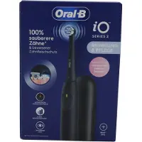 Braun iO Series 2 mit Reiseetui N 8700216615266 Elektrische tandenborstel Sonisch Zwart