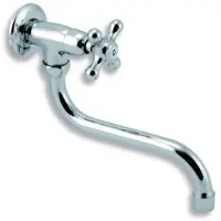 Titania Retro II - Wastafelkraan koud water, voor koud water, chroom 99107,0