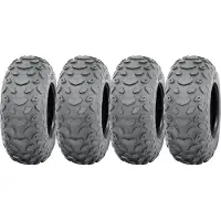 Parnells 19x7.00-8 quad ATV-band Wanda 19x7-8 ATV E gemarkeerd weg legale quad banden set van 4
