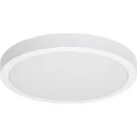 Osram SMART+ Matter Orbis LED downlight, rond 400mm, 22W, 1800lm, 3000–6500K, Matter via WiFi, aluminium wit