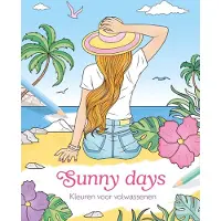 Deltas Sunny days - Kleuren voor volwassenen Kleurboek