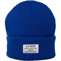 LIL'BOO Jongens Mutsen Lil' Boo Hygge Beanie - Blauw - Maat 4/14Y