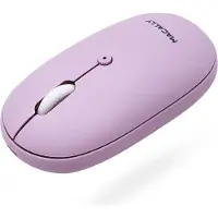 Macally Bluetooth draadloze muis paars