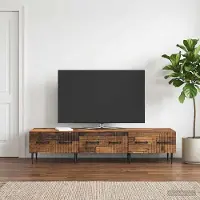 Prolenta Maison Exclusive - TV-kast van gerecycled hout, 147 x 34,5 x 30 cm, houtvezel