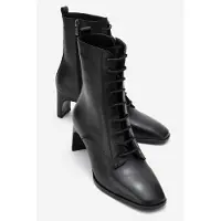 Forever & Always Sudy Leren Veterschoen Laars (Dames)