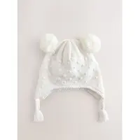 Next Gebreide babymuts met oorkleppen