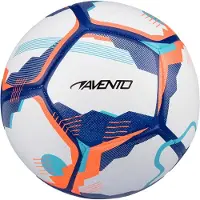 Avento Strandvoetbal - Sunset Striker - Wit/Blauw - Maat 5 - Ø ca. 22 cm
