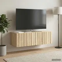 Prolenta Maison Exclusive - Wandmeubel voor televisie, 98 x 41 x 30 cm, Sonoma-eikenhout