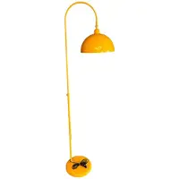 Bamyum Staande Lamp: Moderne Metalen Staande Lamp Met Dimmer in Geel