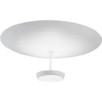 FABAS LUCE Yuko 40W 3200lm LED-plafondlamp - Wit, behuizing van metaal en methacrylaat, traploos dimbaar, warm wit licht (3000K), beschermingsklasse IP20 - Yuko