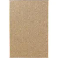 Benuta tapijt voor binnen en buiten Iowa Beige 200x300 cm Tapijt woonkamer Buitentapijt Rechthoekig Effen Modern Korte pool Scandinavisch