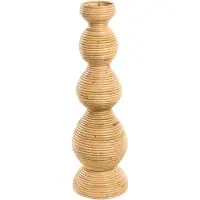 Beliani GERACE - Decovaas - Natuurlijk - 70 cm - Rotan