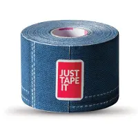 Just Tape It - Denim design - Kinesiotape - 5m x 5cm - 1 rol - Sporttape - Elastische tape - Kinesiologie Tape