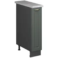 Vicco Apotheekkast Fame-Line, Groen-Goud Landhuis/Antraciet, 20 cm, WB Marmer