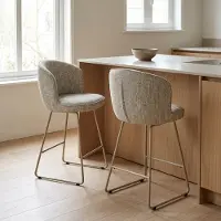 Giga Meubel Barstoel Teske Taupe 67cm