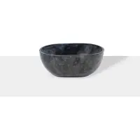 Loutro Elleni Mini fonteinwaskom ovaal 30x20cm glans antraciet